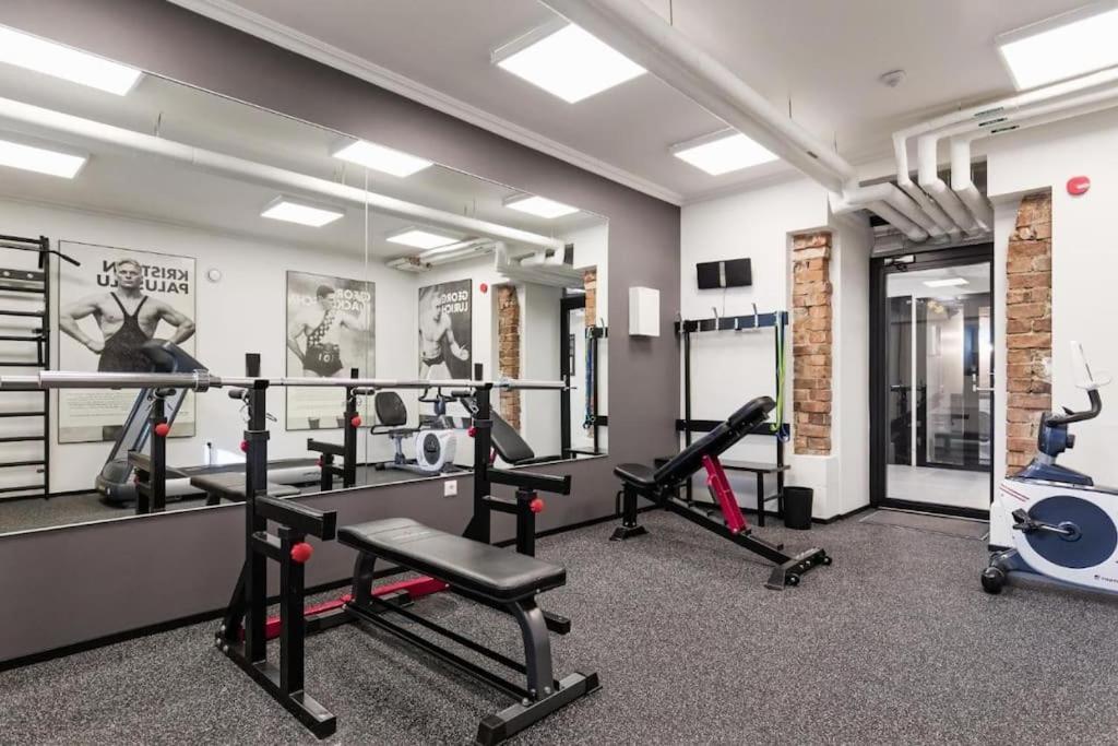 Urban-Glam City Centre Studio With A Gym And Terrace Reval Esterno foto
